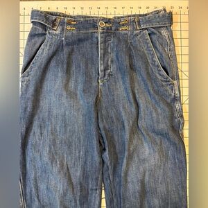 Pilcro and Letterpress by Anthropologie Women’s Size 28 High Rise Cropped Jeans